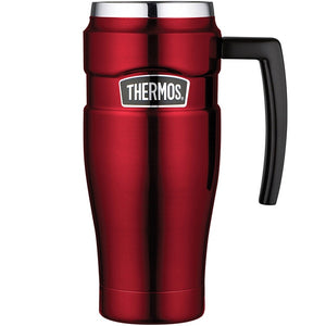 Thermos SK1000RAUS 470ml Stainless King Stainless Steel Vacuum Insulated Travel Mug ? Red